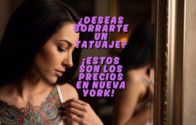 cuanto cuesta borrar un tatuaje en Nueva York